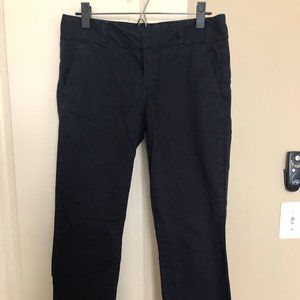 J. Crew Navy Andie Chino Pants, Sz 4